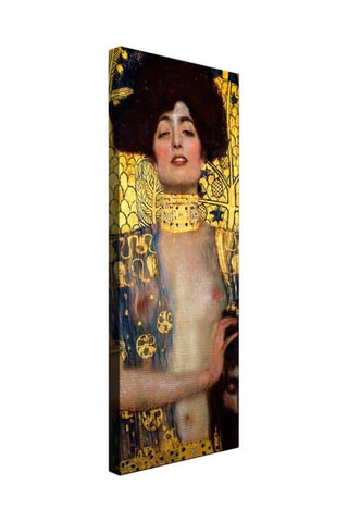 Quadro "Judith and the Head of Holofernes"- Gustav Klimt - 30 x 80 cm - Reprodução