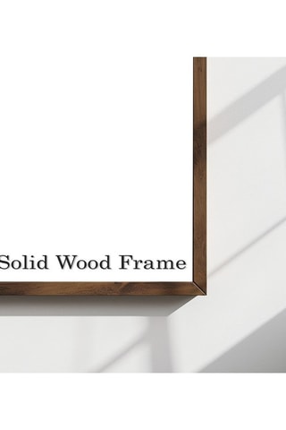 2 pinturas decorativas emolduradas em MDF Danielle - 70 x 50 cm 