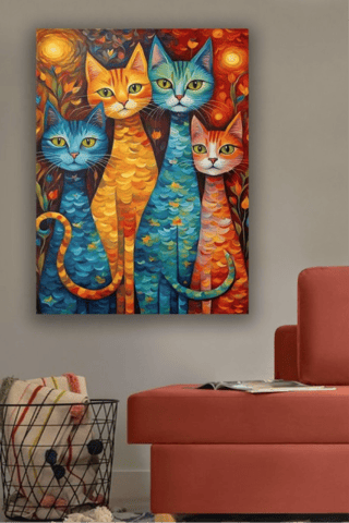 Quadro em madeira - 50 x 70 cm