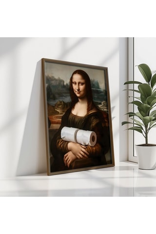 Quadro "Gioconda” - Léonard de Vinci