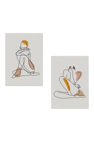 2 quadros - 50 x 70 cm