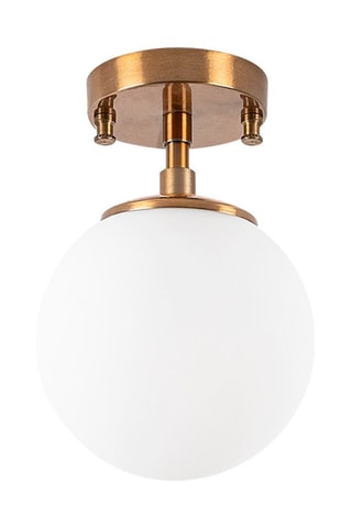 Candeeiro de teto - Dourado e amarelo - 15 W