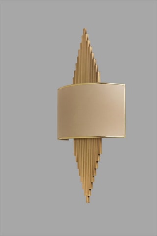 Aplique de parede - Dourado - 40 W