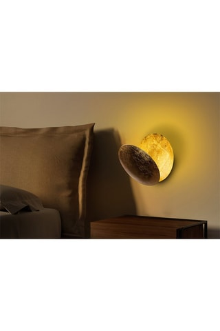 Aplique de parede LED - Dourado - 5 W