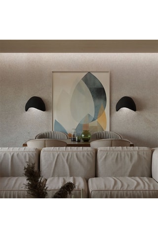 2 apliques de parede - Preto - 40 W