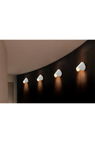 Aplique de parede LED Heybe - Branco - 1 W