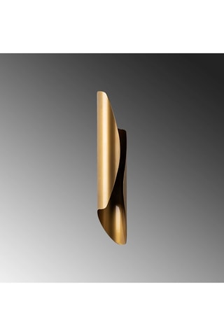 Aplique de parede Flare - Dourado - 10 W