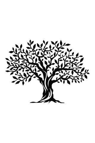 Decoração de parede - 69 x 52 x 0,12 cm - Preto