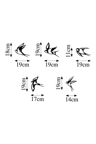 Decoração de parede Preto