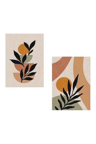 2 pinturas decorativas em tela Lorraine2 - 70 x 50 cm