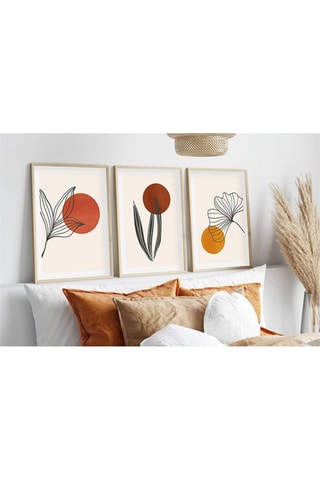 3 quadros Huhu215 - 70 x 50 cm