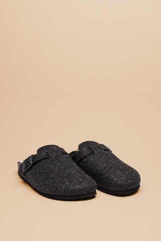 Clogs - Gemêleerd Zwart -