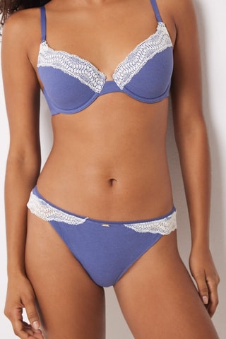 String - Petrolblauw