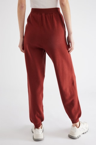 Joggingbroek Hoge Taille - Bordeauxrood