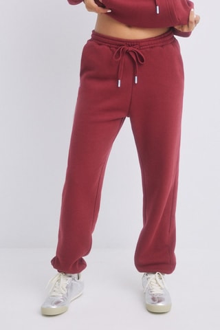Joggingbroek - Bordeauxrood