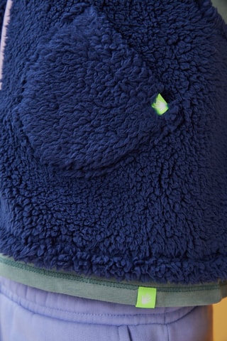 Mouwloos Jasje - Marineblauw en Lichtpaars