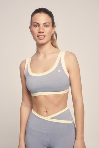 Sportbeha - Gemêleerd Lichtgrijs