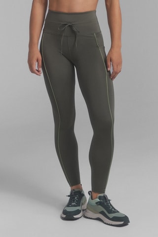 Legging Hoge Taille - Donkergroen