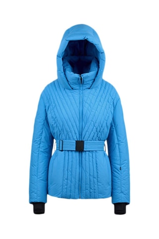 Gewatteerde Jas met Capuchon - Blauw