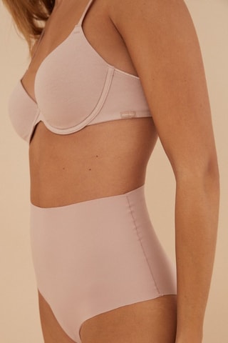 Slip met hoge taille - Roze