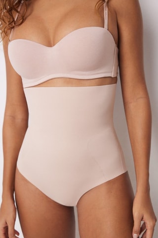 Slip met hoge taille - Roze