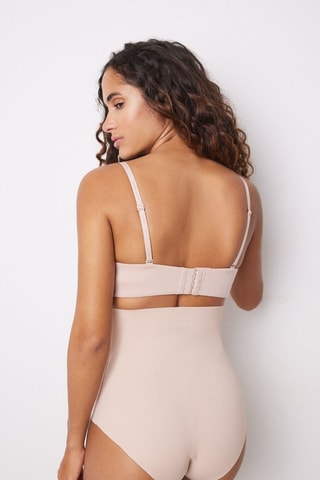 Slip met hoge taille - Roze