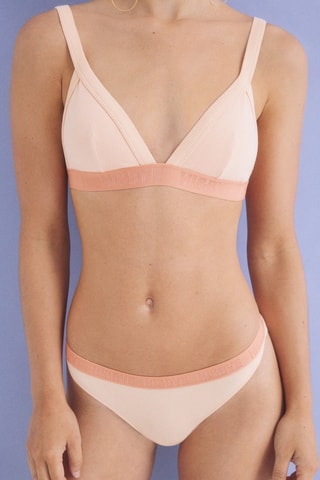 3 Slips - beige en gemêleerd lichtgrijs