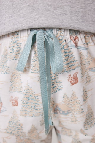 Pyjama - Gemêleerd Lichtgrijs