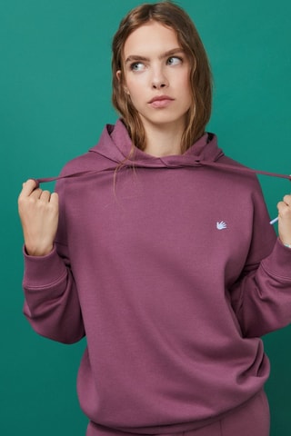 Sweater met Capuchon - Paars en Roze