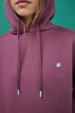 Sweater met Capuchon - Paars en Roze