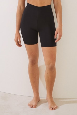 Wielrenbroekje hoge taille - Zwart