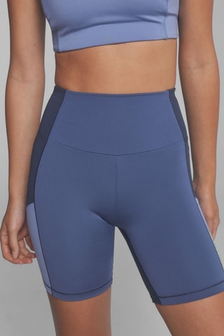 Broekje hoge taille - Kobaltblauw