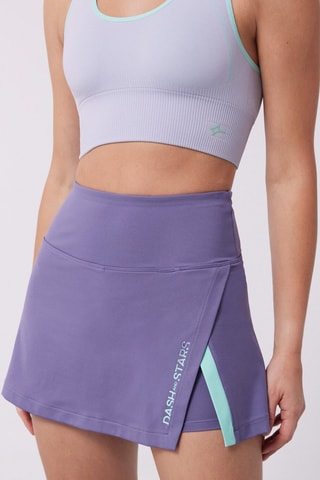 Broekrok Hoge Taille - Paars