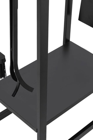 Range-bûches vertical et ses accessoires - 45 x 170 x 30 cm