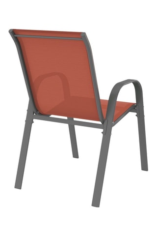 6 chaises de jardin empilables