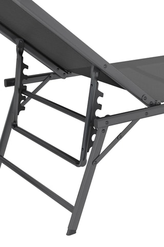 2 chaises longues Malaga - 55 x 30 x 175 cm