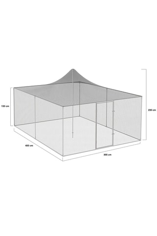 Volière - 12 m² - Gris