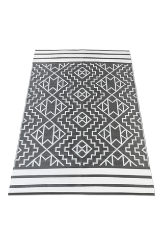 Tapis extérieur rectangulaire Inca  - Gris - 160 x 240 cm