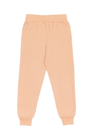 Pantalón polar  - Blanco y beige