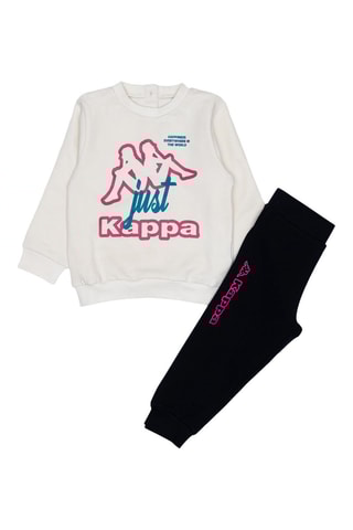 Sudadera y pantalón de chándal  - Blanco y negro