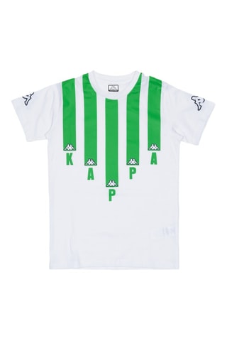 Camiseta - Blanco y verde