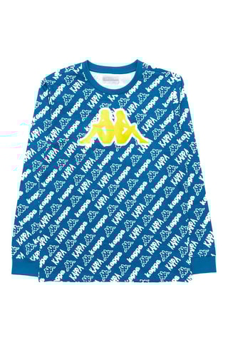 Camiseta - Blanco y azul