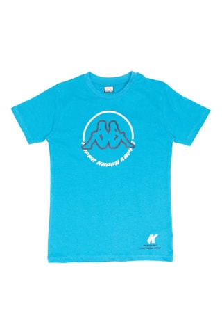 Camiseta - Blanco, negro y azul