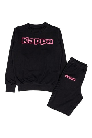 Sudadera y pantalón  - Negro y rosa