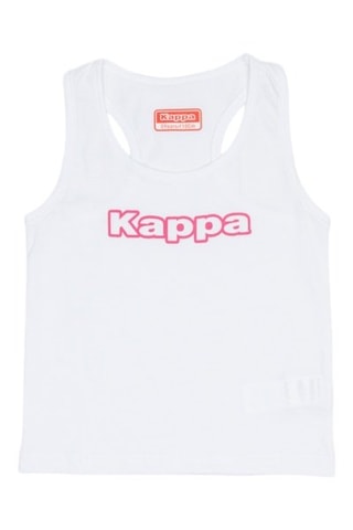 Camiseta de tirantes y short  - Blanco y rosa