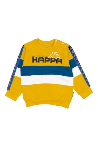 Conjunto de sudadera y pantalón de chándal  - Negro y amarillo