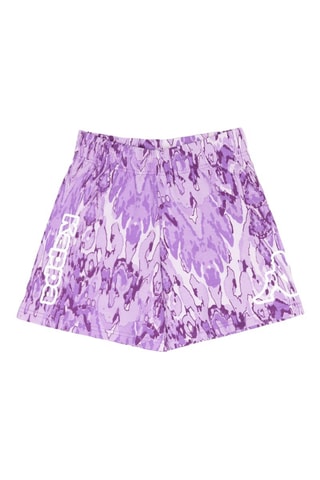 Short  - Blanco y violeta