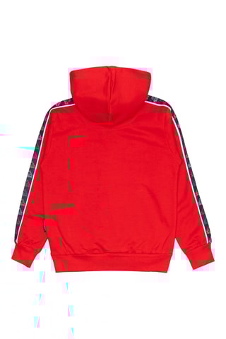 Sudadera con capucha  - Rojo