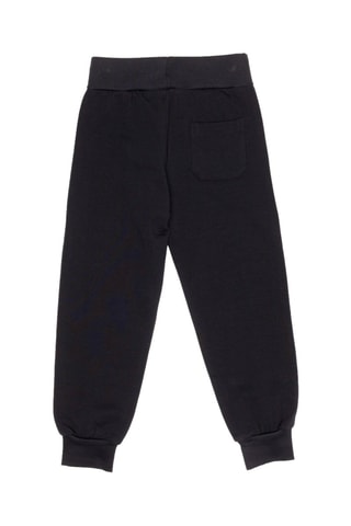 Conjunto de sudadera con capucha y pantalón de chándal  - Negro y rojo