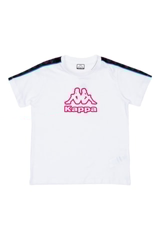 Camiseta - Blanco, negro y rosa